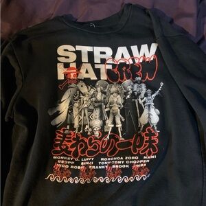 Onepiece Black Graphic Sweater